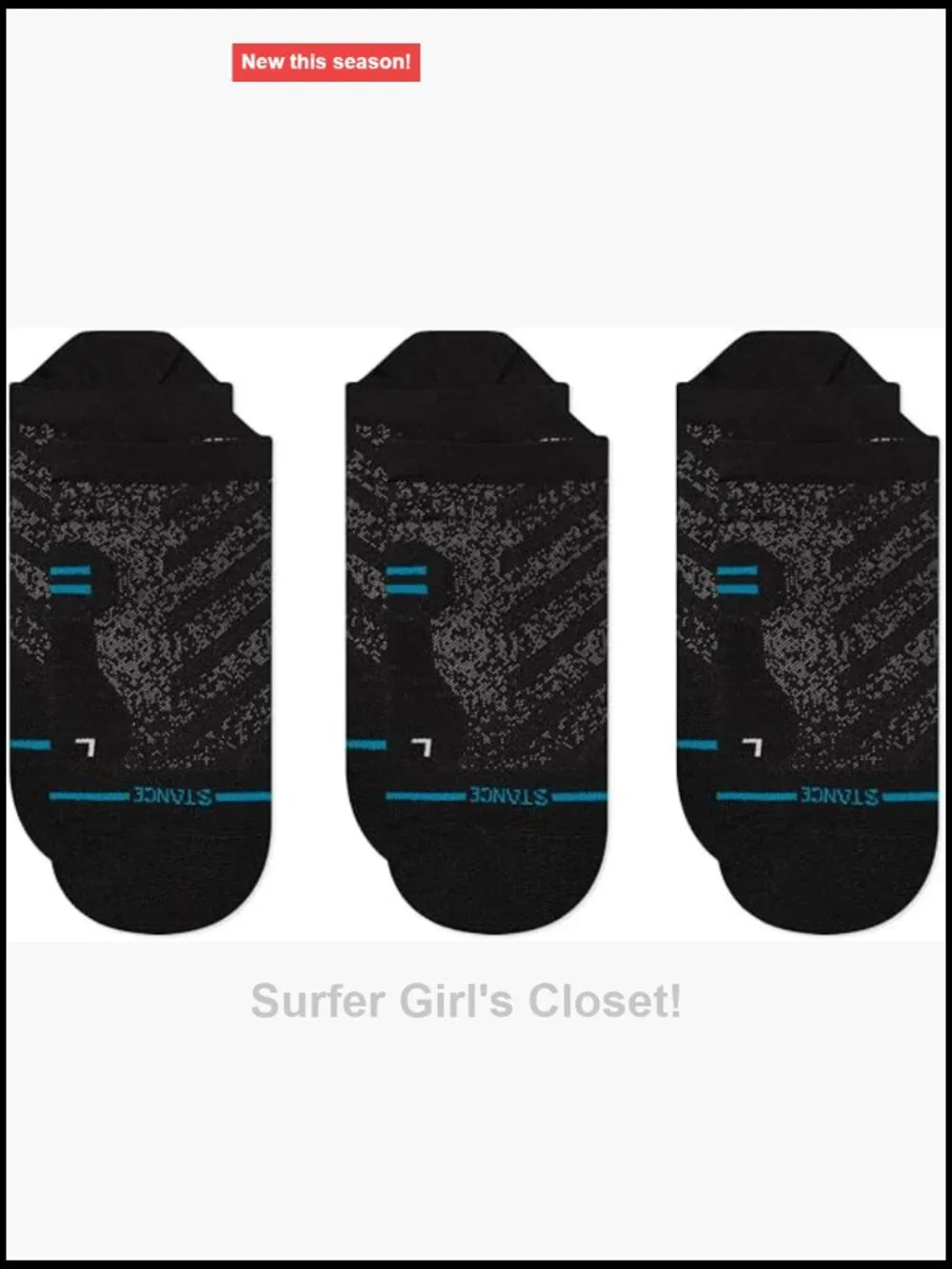 Lightweight Performance Tab Socks 3-Pack Athletic No-Show Low Cut